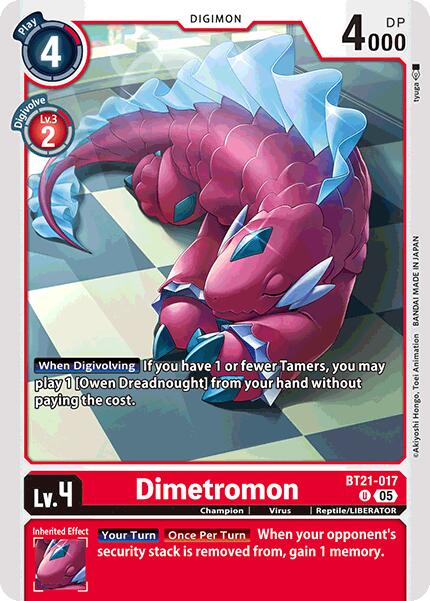 Dimetromon [BT21-017 U] [World Convergence]