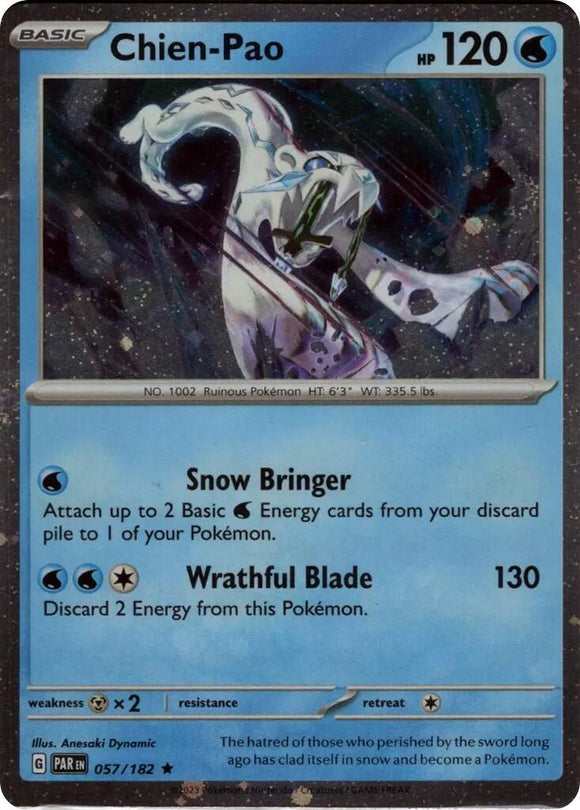 Chien-Pao - 057/182 (Cosmos Holo) [057/182] [Miscellaneous Cards & Products] Holofoil