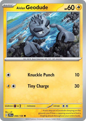 Alolan Geodude [044/159] [Journey Together] Reverse Holofoil