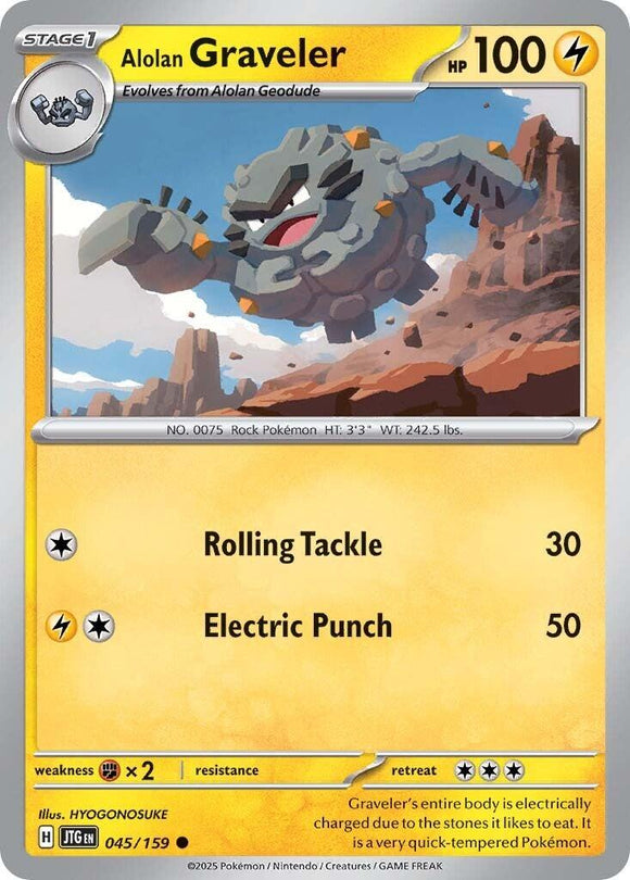 Alolan Graveler [045/159] [Journey Together]