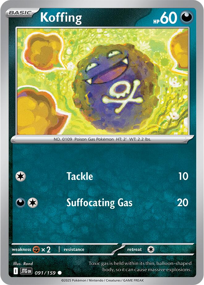 Koffing [091/159] [Journey Together]