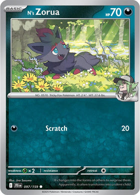 N's Zorua [097/159] [Journey Together]