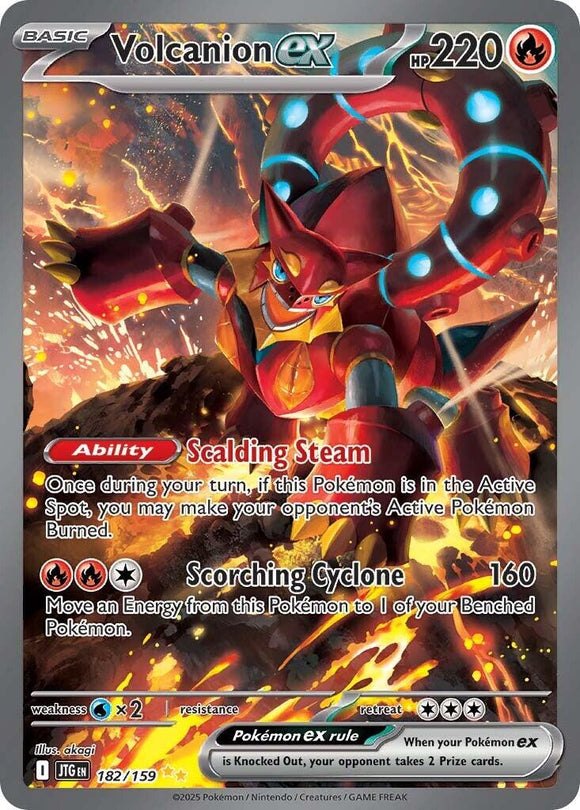 Volcanion ex - 182/159 [182/159] [Journey Together] Holofoil