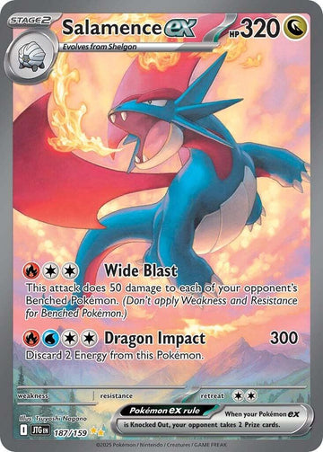 Salamence ex - 187/159 [187/159] [Journey Together] Holofoil