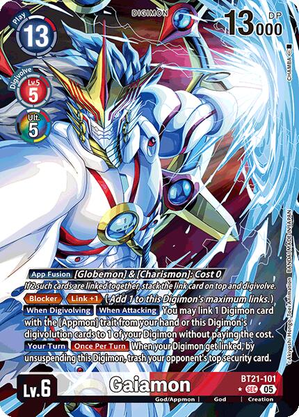 Gaiamon (Alternate Art) [BT21-101 SEC] [World Convergence] Foil