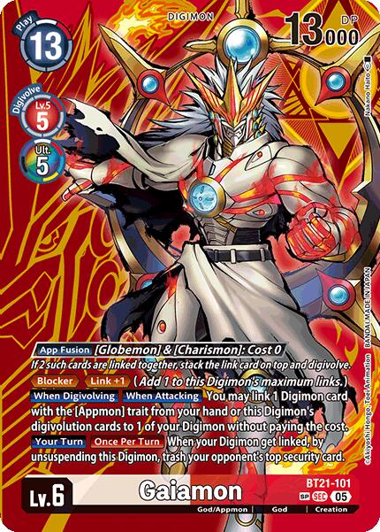 Gaiamon (SP) [BT21-101 SEC] [World Convergence] Foil