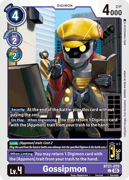 Gossipmon [BT21-070 C] [World Convergence]