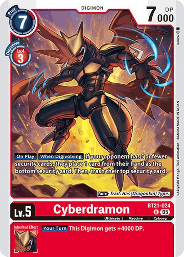 Cyberdramon [BT21-024 U] [World Convergence]