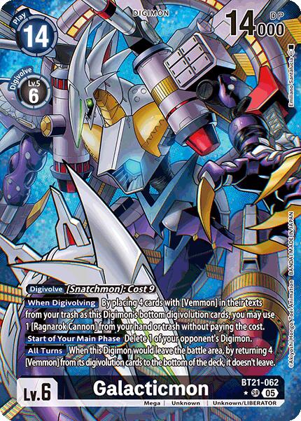 Galacticmon (Alternate Art) [BT21-062 SR] [World Convergence] Foil