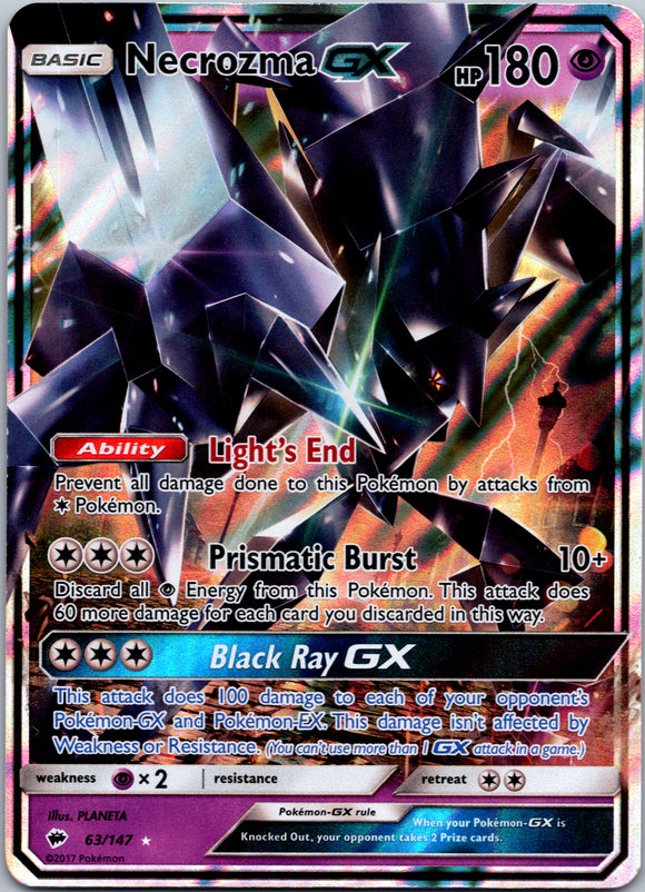 Necrozma GX (063/147) [Sun & Moon: Burning Shadows]