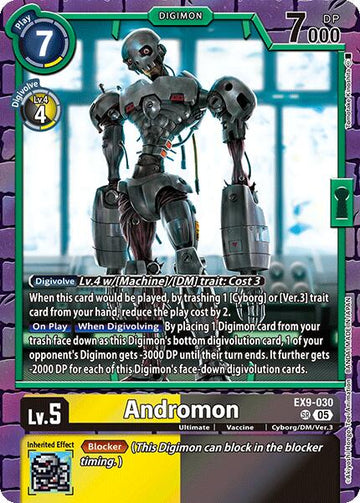 Andromon [EX9-030 SR] [Versus Monsters] Foil