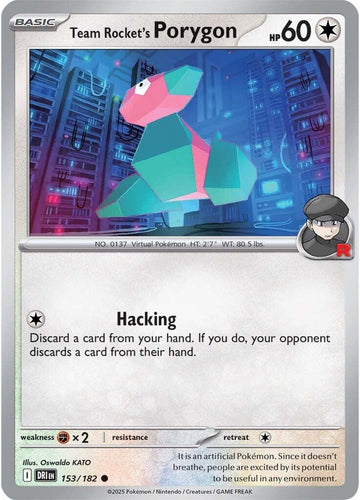 Team Rocket's Porygon [153/182] [Destined Rivals]