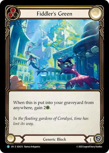 Fiddler's Green (Yellow) [SEA213] [High Seas] Rainbow Foil