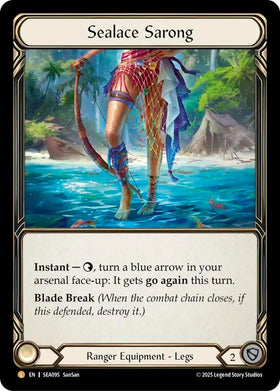 Sealace Sarong [SEA095] [High Seas] Rainbow Foil