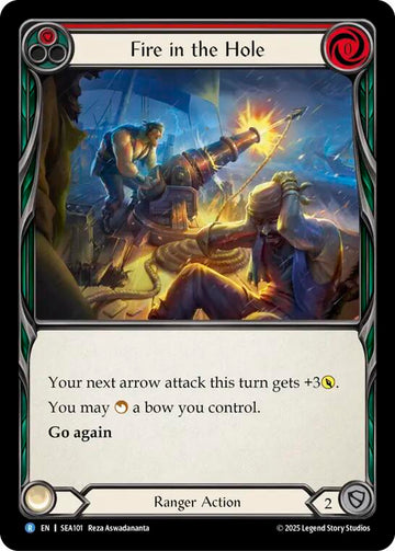 Fire in the Hole [SEA101] [High Seas] Rainbow Foil