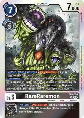 RareRaremon [EX9-054 R] [Versus Monsters] Foil
