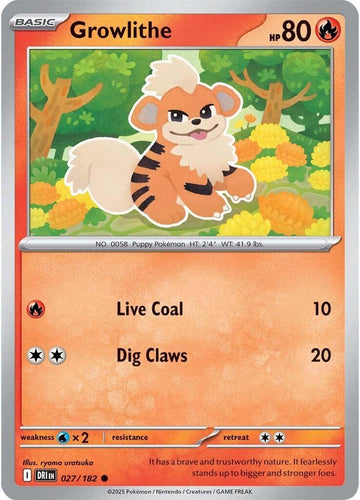 Growlithe [027/182] [Destined Rivals]