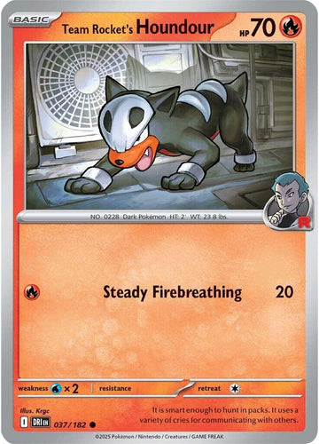 Team Rocket's Houndour [037/182] [Destined Rivals]