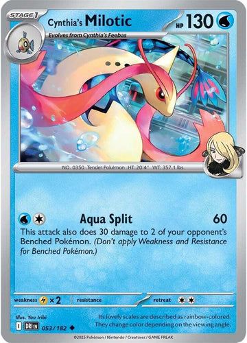 Cynthia's Milotic [053/182] [Destined Rivals]