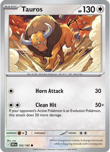Tauros [152/182] [Destined Rivals] Reverse Holofoil
