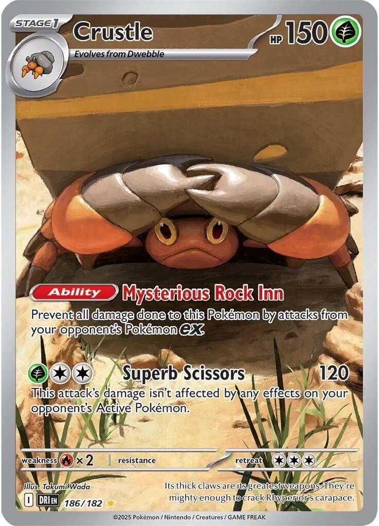 Crustle - 186/182 [186/182] [Destined Rivals] Holofoil