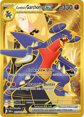 Cynthia's Garchomp ex - 241/182 [241/182] [Destined Rivals] Holofoil