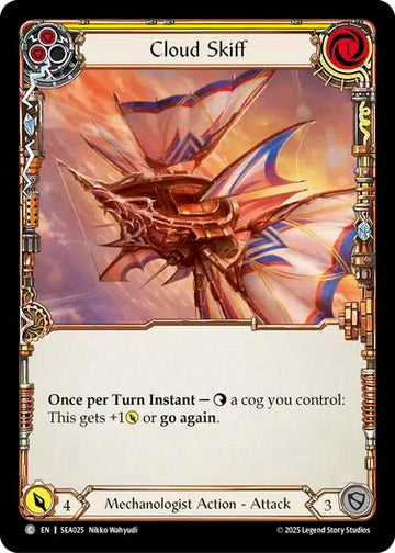 Cloud Skiff (Yellow) [SEA025] [High Seas]