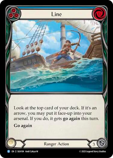 Line [SEA104] [High Seas] Rainbow Foil