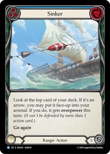 Sinker [SEA105] [High Seas] Rainbow Foil