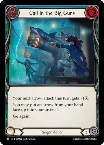 Call in the Big Guns (Blue) [SEA122] [High Seas]