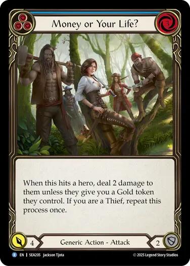 Money or Your Life? (Blue) [SEA205] [High Seas]