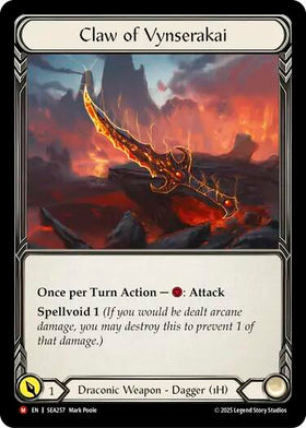 Claw of Vynserakai [SEA257] [High Seas]