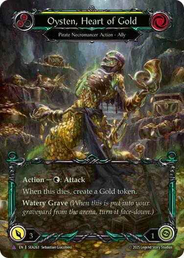 Oysten, Heart of Gold [SEA263] [High Seas] Cold Foil