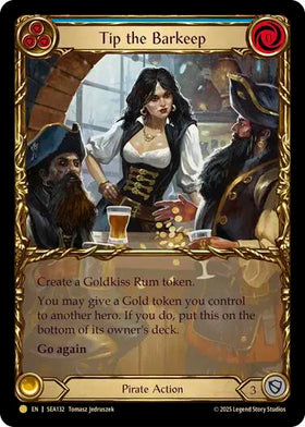 Tip the Barkeep (Treasure) [SEA132] [High Seas] Cold Foil