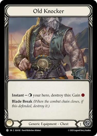 Old Knocker (Treasure) [SEA182] [High Seas] Cold Foil