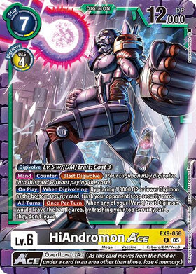 HiAndromon ACE [EX9-056 R] [Versus Monsters] Foil