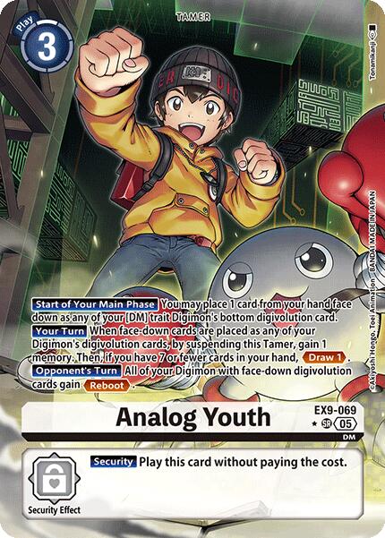 Analog Youth (Alternate Art) [EX9-069 SR] [Versus Monsters] Foil