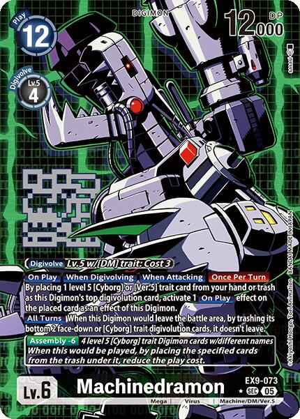 Machinedramon (Alternate Art) [EX9-073 SEC] [Versus Monsters] Foil