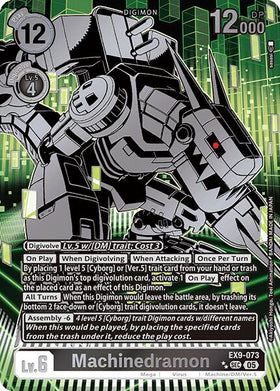 Machinedramon (Rare Pull) [EX9-073 SEC] [Versus Monsters] Foil