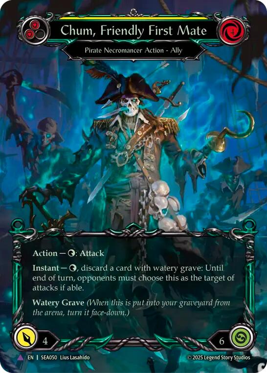 Chum, Friendly First Mate (Marvel) [SEA050] [High Seas] Cold Foil