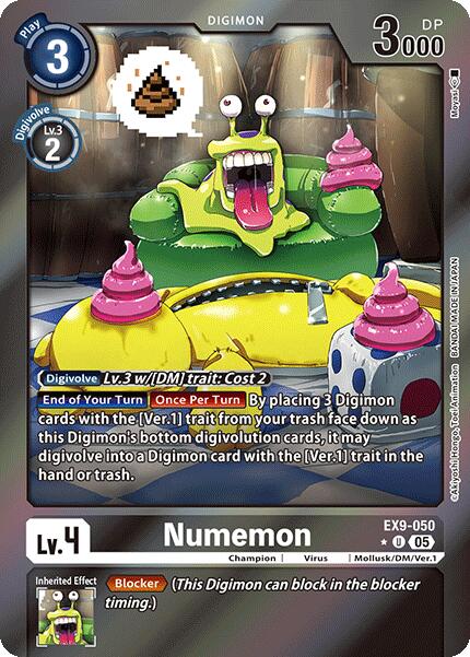 Numemon (Limited Foil) [EX9-050 U] [Versus Monsters] Foil