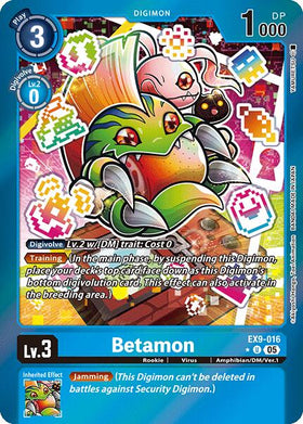 Betamon (Limited Foil) [EX9-016 U] [Versus Monsters] Foil