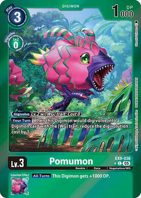 Pomumon (Limited Foil) [EX9-036 C] [Versus Monsters] Foil