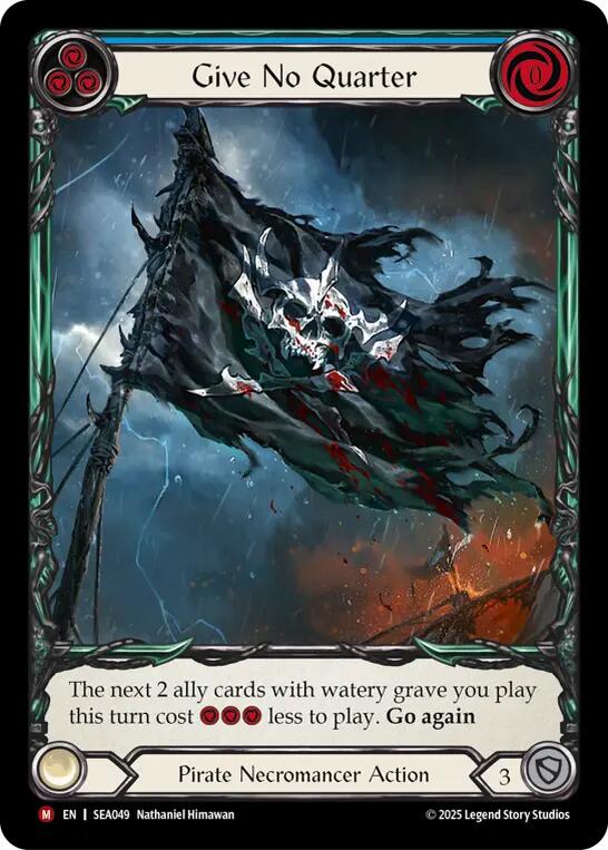 Give No Quarter (Extended Art) [SEA049] [High Seas] Rainbow Foil