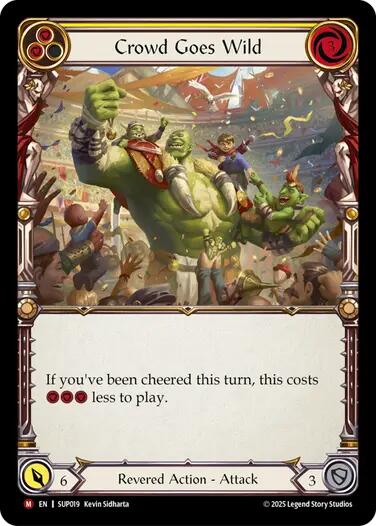 Crowd Goes Wild [SUP019] [Super Slam]