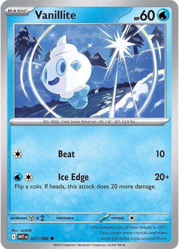 Vanillite [027/086] [White Flare]