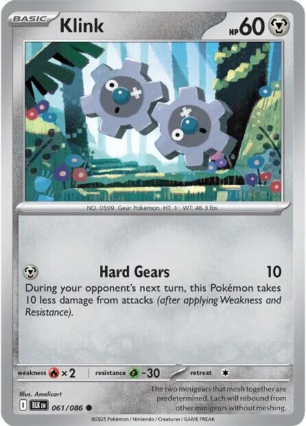 Klink [061/086] [Black Bolt] Reverse Holofoil