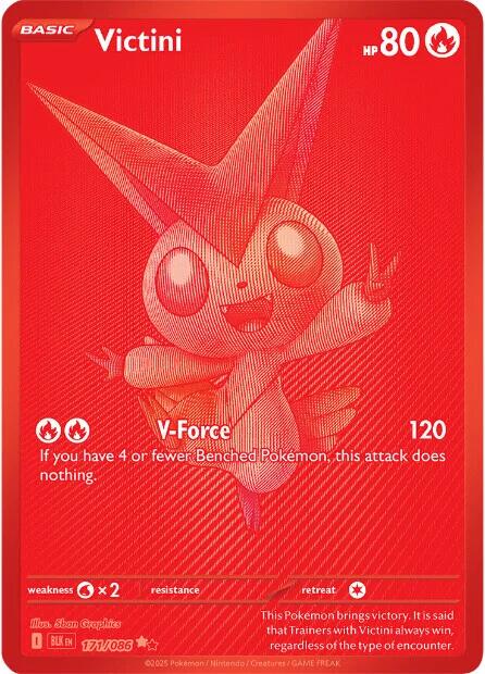 Victini [171/086] [Black Bolt] Holofoil