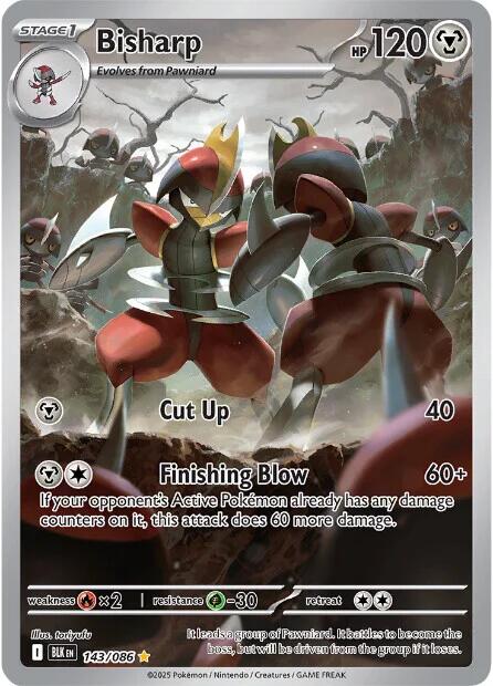 Bisharp [143/086] [Black Bolt] Holofoil