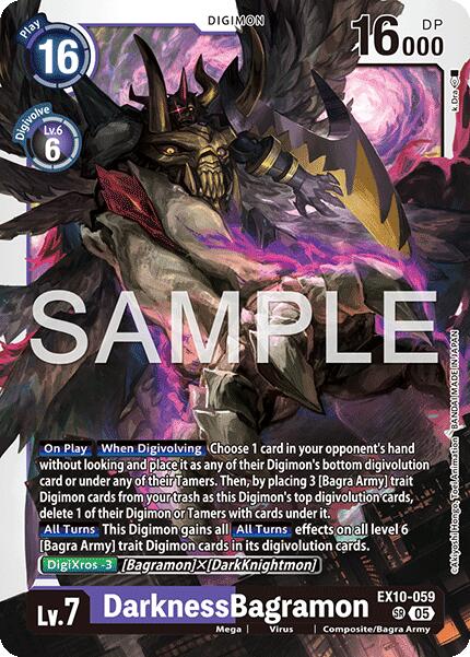 DarknessBagramon [EX10-059 SR] [Sinister Order] Foil
